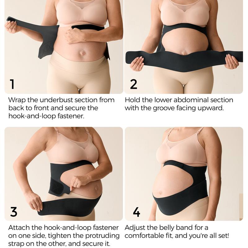MaternityHaven Belly Bump Support Band